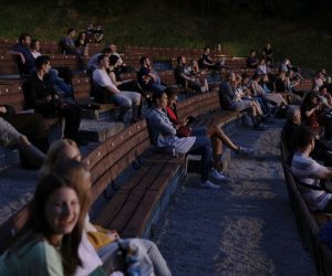 Zagreb,9.07.2020. Projekcijom filma "Morska groznica" irske redateljice Nease Hardiman, na Ljetnoj pozornici Tuškanac počeo je 10. Fantastic Zagreb Film Festival. Festival će publici do 19. srpnja ponuditi niz festivalskih hitova iz cijeloga svijeta, kao i žanrovske evergreene.foto HINA/ Tomislav PAVLEK/tp