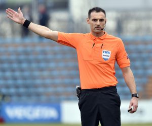 02.02.2020., stadion Andjelko Herjavec, Varazdin - Hrvatski Telekom Prva liga, 20. kolo, NK Varazdin - HNK Hajduk. Sudac Tihomir Pejin Photo: Vjeran Zganec Rogulja/PIXSELL