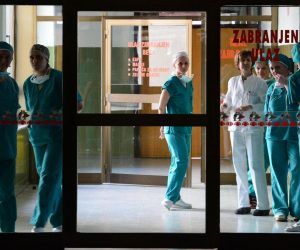 02.03.2017., Pozega - Predsjednica Republike Hrvatske Kolinda Grabar-Kitarovic tijekom prijepodneva posjetila je Opcu zupanijsku bolnicu Pozega. 
Photo: Ivica Galovic/PIXSELL