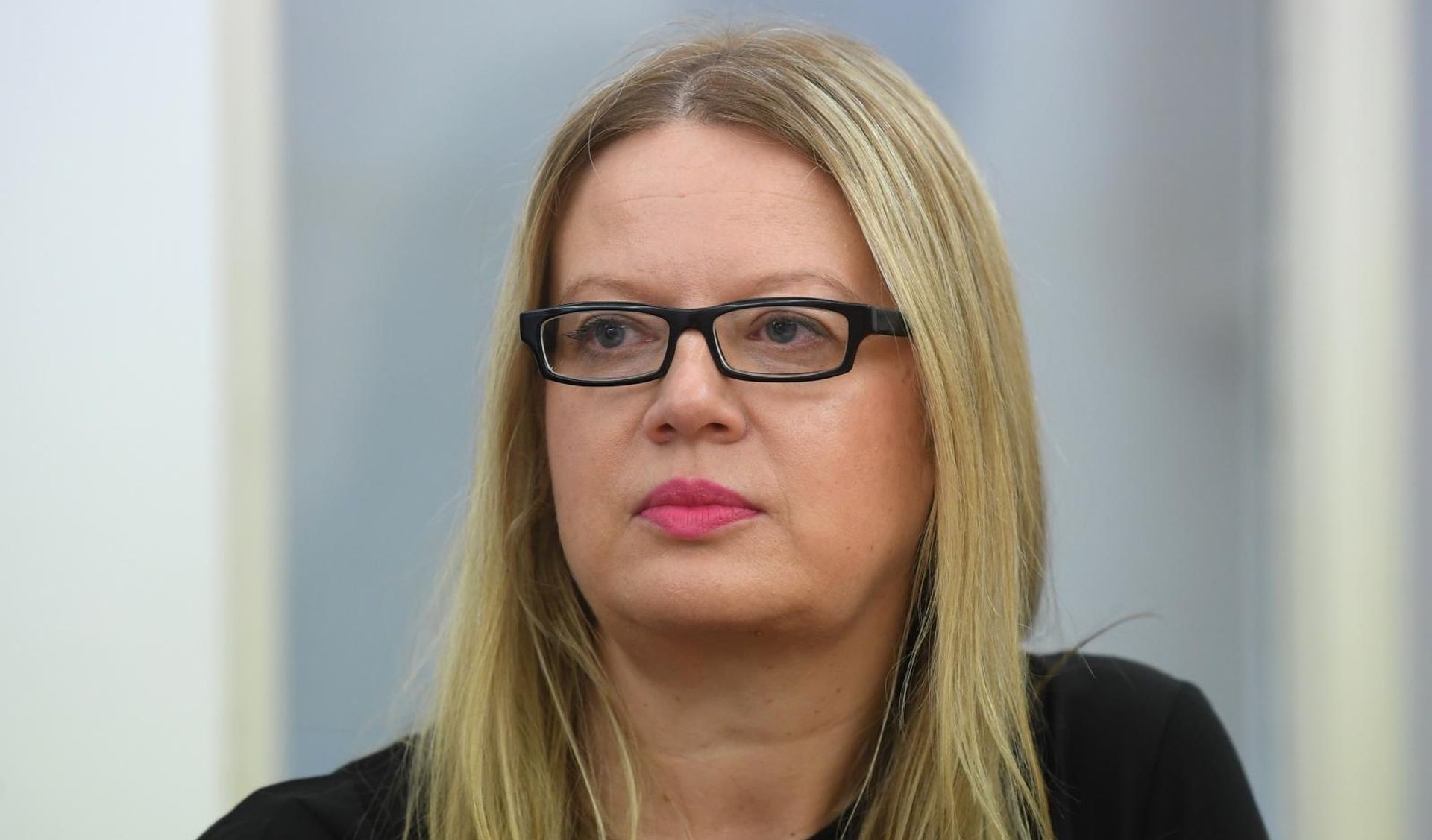 02.05.2018., Zagreb - Konferencija za medije povodom nastupa Hrvatske na 16. Venecijanskom bijenalu, medjunarodnoj izlozbi arhitekture. Branka Bencic. 

Photo: Marko Lukunic/PIXSELL
