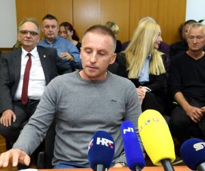 03.06.2019., Zagreb - Na Zupanijskom sudu nastavak sudjenja Branimiru Glavasu, svjedocio je Krunoslav Fehir. 

Photo: Marko Lukunic/PIXSELL