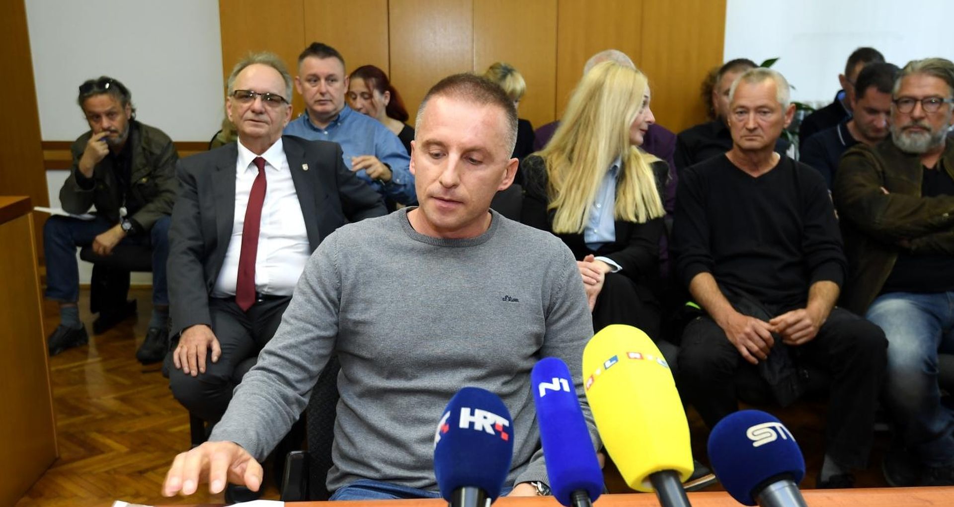 03.06.2019., Zagreb - Na Zupanijskom sudu nastavak sudjenja Branimiru Glavasu, svjedocio je Krunoslav Fehir. 

Photo: Marko Lukunic/PIXSELL