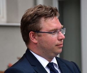 03.07.2020. Slavonski Brod - Ministar regionalnog razvoja i fondova Europske unije Marko Pavic na svecanosti urucivanja ugovora o dodjeli bespovratnih nacionalnih i europskih sredstava u iznosu od  85 milijuna kuna korisnicima s podrucja Brodsko-posavske zupanije.  Marko Pavic, ministar.

Photo: Ivica Galovic/PIXSELL