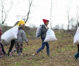 04.03.2020., Edirne, Turska - Najvece zariste izbjeglicke krize trenutno je Pazarkule, granicni prijelaz izmedju Turske i Grcke.
Photo: Armin Durgut/PIXSELL