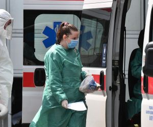 04.06.2020., Beograd, Srbija - Privremena bolnica na Beogradskom sajmu kapaciteta preko 3000 kreveta danas ce biti zatvorena, a pacijenti ce biti prebaceni u Mladenovac. Photo: Srdjan Ilic/PIXSELL
