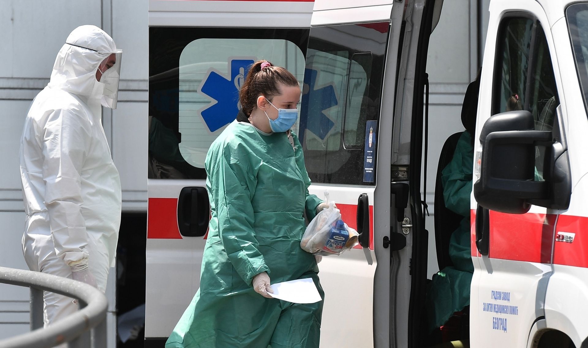 04.06.2020., Beograd, Srbija - Privremena bolnica na Beogradskom sajmu kapaciteta preko 3000 kreveta danas ce biti zatvorena, a pacijenti ce biti prebaceni u Mladenovac. Photo: Srdjan Ilic/PIXSELL
