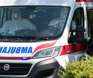 04.06.2020., Beograd, Srbija - Privremena bolnica na Beogradskom sajmu kapaciteta preko 3000 kreveta danas ce biti zatvorena, a pacijenti ce biti prebaceni u Mladenovac. Photo: Srdjan Ilic/PIXSELL