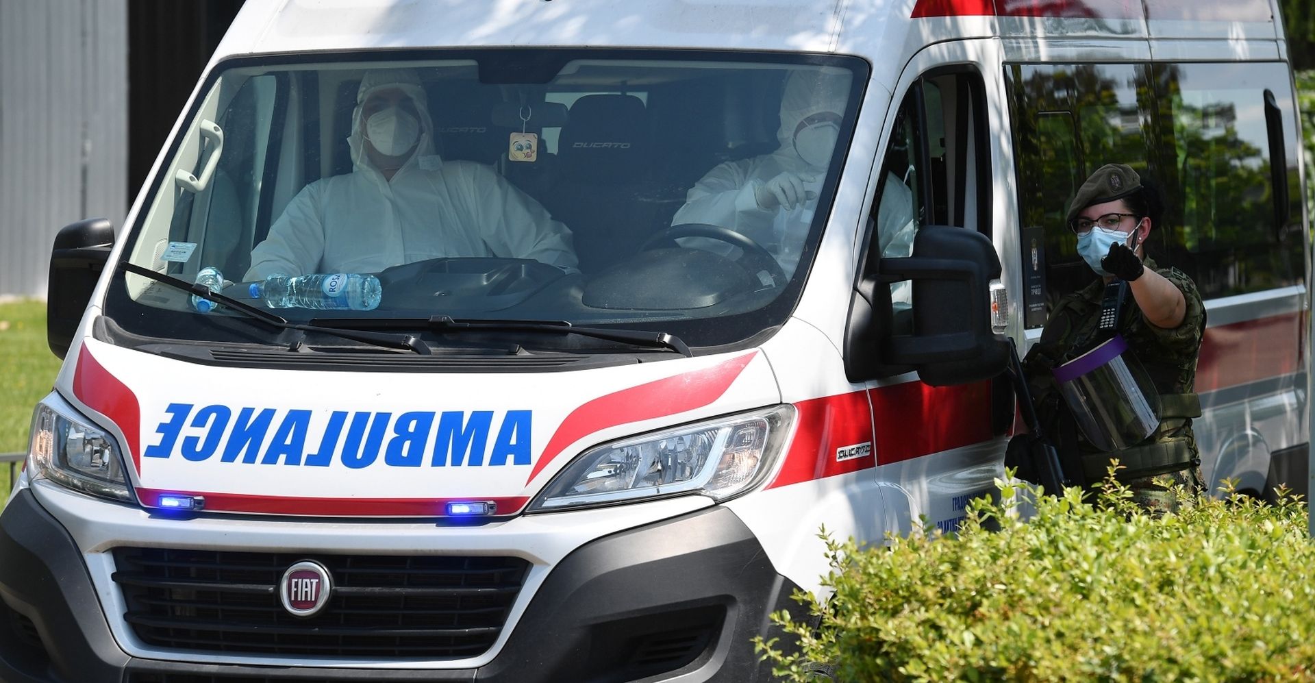 04.06.2020., Beograd, Srbija - Privremena bolnica na Beogradskom sajmu kapaciteta preko 3000 kreveta danas ce biti zatvorena, a pacijenti ce biti prebaceni u Mladenovac. Photo: Srdjan Ilic/PIXSELL