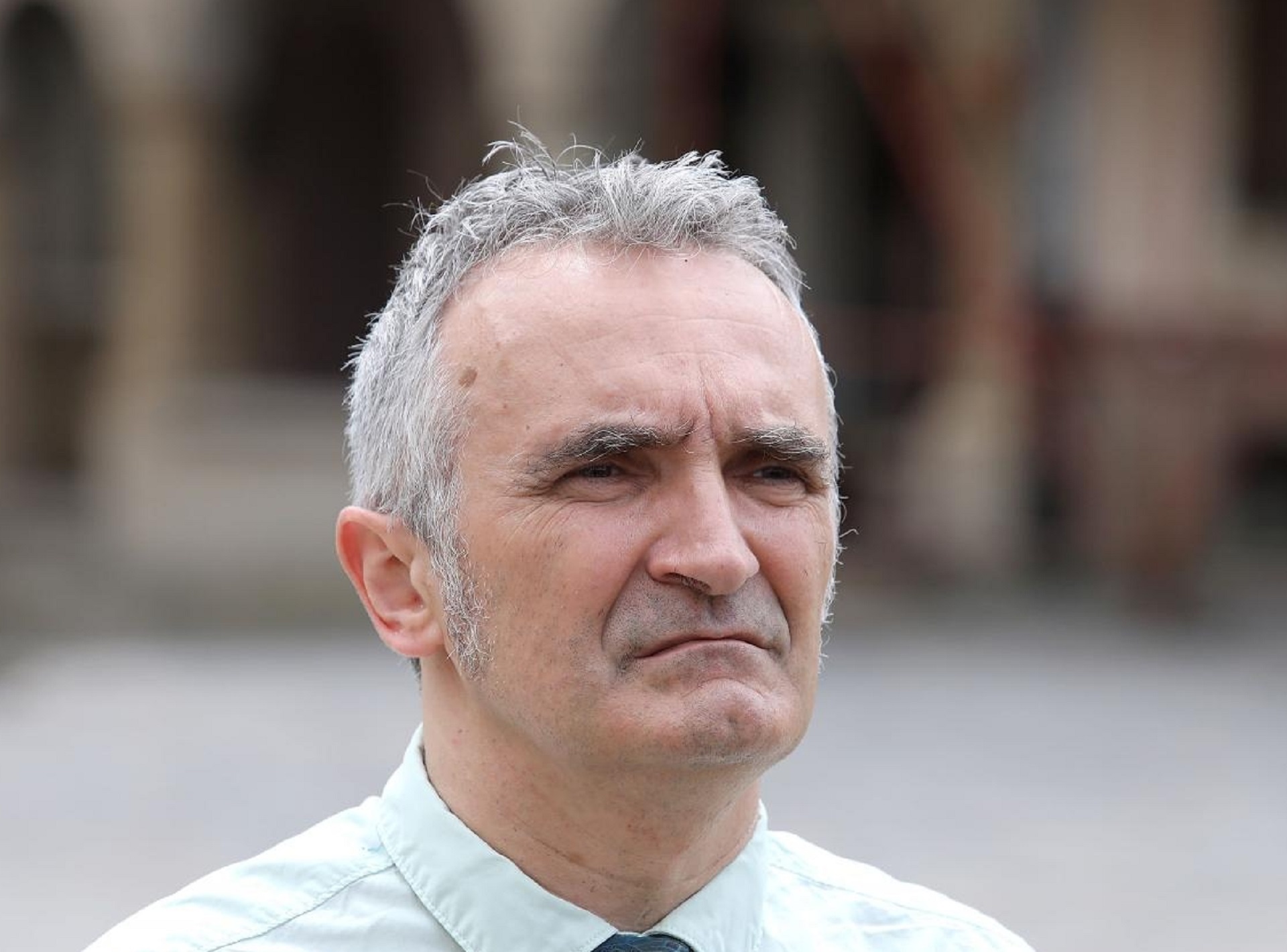04.06.2020., Zagreb - Na konferenciji za medije odrzanoj izpred Banskih dvora predstavljena je koalicija stranaka za parlamentarne izbore 2020. koju cine Mozemo!, Nova ljevica, Radnicka fronta, ORaH, Zagreb je nas! i Za grad. 
Photo: Patrik Macek/PIXSELL