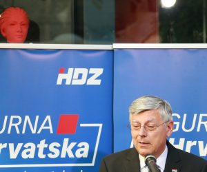 05.07.2020., Zagreb - Docek izbornih rezultata u stozeru HDZ-a u Arheoloskom muzeju. Zeljko Reiner Photo: Sanjin Strukic/PIXSELL