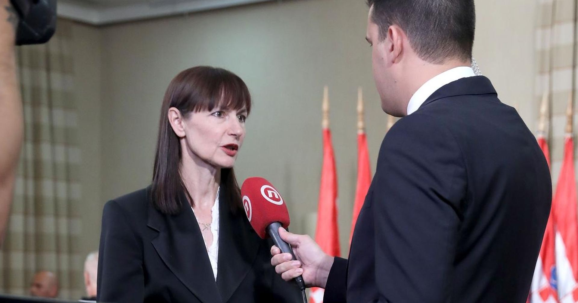 05.07.2020., Zagreb - Docek izbornih rezultata u stozeru Domovinskog pokreta u hotelu International. Vesna Vucemilovic Photo: Patrik Macek/PIXSELL