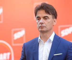 05.07.2020., Zagreb - Docek izbornih rezultata u stozeru Restart koalicije u prostorijama SDP-a na Iblerovom trgu. Branko Grcic  Photo: Marko Prpic/PIXSELL