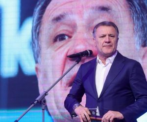 05.12.2019., Sarajevo, Bosna i Hercegovina - U sarajevskoj Vijecnici otvoren je 8. medjunarodni simpozij o sportu "Simposar 2019". Na svecanosti u Vijecnici dodjeljenje su brojne nagrade najboljim sportskim radnicima. Zdravko Mamic
Photo: Armin Durgut/PIXSELL