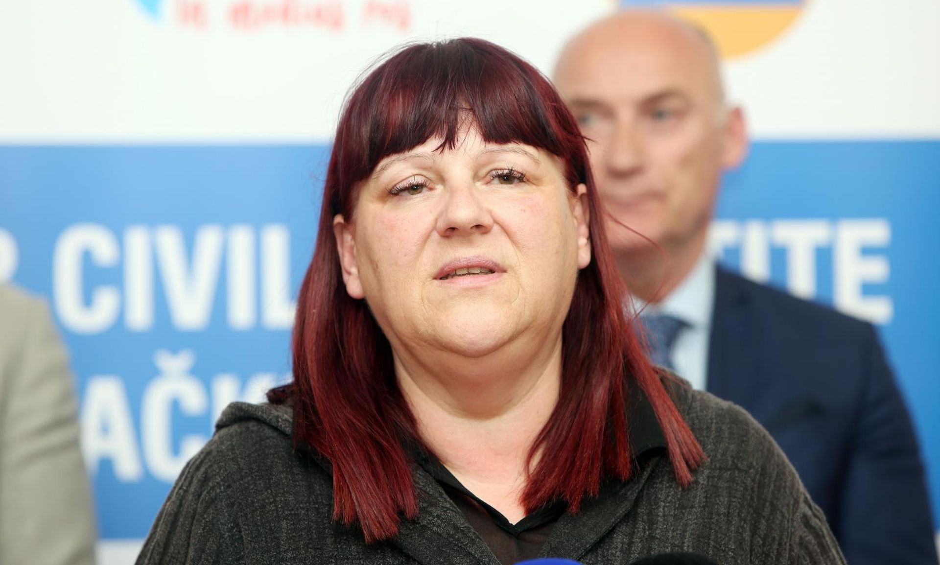 08.06.2020., Karlovac - Konferencija za medije Stozera civilne zastite Karlovacke zupanije na kojoj su o situaciji uzrokovanoj koronavirosm govorili zupan karlovacke zupanije Damir Jelic, zamjenik nacelnika Stozera Civilne zastite RH Damir Trut i clanica Nacionalnog stozera CZ Maja Grba Bujevic.
Photo: Kristina Stedul Fabac/PIXSELL