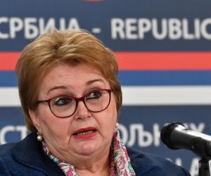 09.06.2020., Beograd, Srbija - Zajednicka konferencija za medije poslije sastanka Ministra vanjskih poslova Srbije Ivice Dacica i ministricom vanjskih poslova Bosne i Hercegovine, Bisere Turkovic. Photo: Srdjan Ilic/PIXSELL