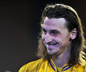 29.02.2012., Stadion Maksimir, Zagreb - Prijateljska utakmica izmedju reprezentacija Hrvatske i Svedske. Zlatan Ibrahimovic. 
Photo: Goran Stanzl/PIXSELL