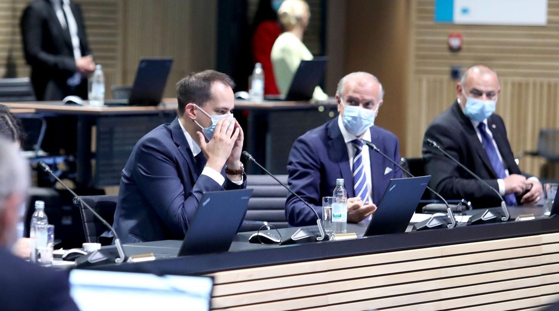 16.07.2020., Zagreb - U Nacionalnoj i sveucilisnoj knjiznici Vlada RH je odrzala 241. sjednicu, posljednju redovitu u ovom mandatu.
Photo: Patrik Macek/PIXSELL
