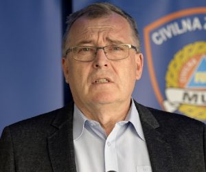 17.07,2020., Zagreb - MUP, konferencija za medije Stozera civilne zastite RH. Krunoslav Capak.

Photo: Bruno Konjevic / POOL / CROPIX