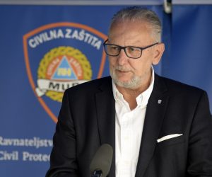 17.07,2020., Zagreb - MUP, konferencija za medije Stozera civilne zastite RH. Davor Bozinovic.

Photo: Bruno Konjevic / POOL / CROPIX