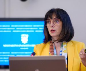 19.06.2020., Zagreb - U Ministarstvu znanosti i obrazovanja, ministrica znanosti i obrazovanja prof. dr. sc. Blazenka Divjak predstavila je strateski okvir za izvodjenje cjelodnevne nastave. Photo: Tomislav Miletic/PIXSELL