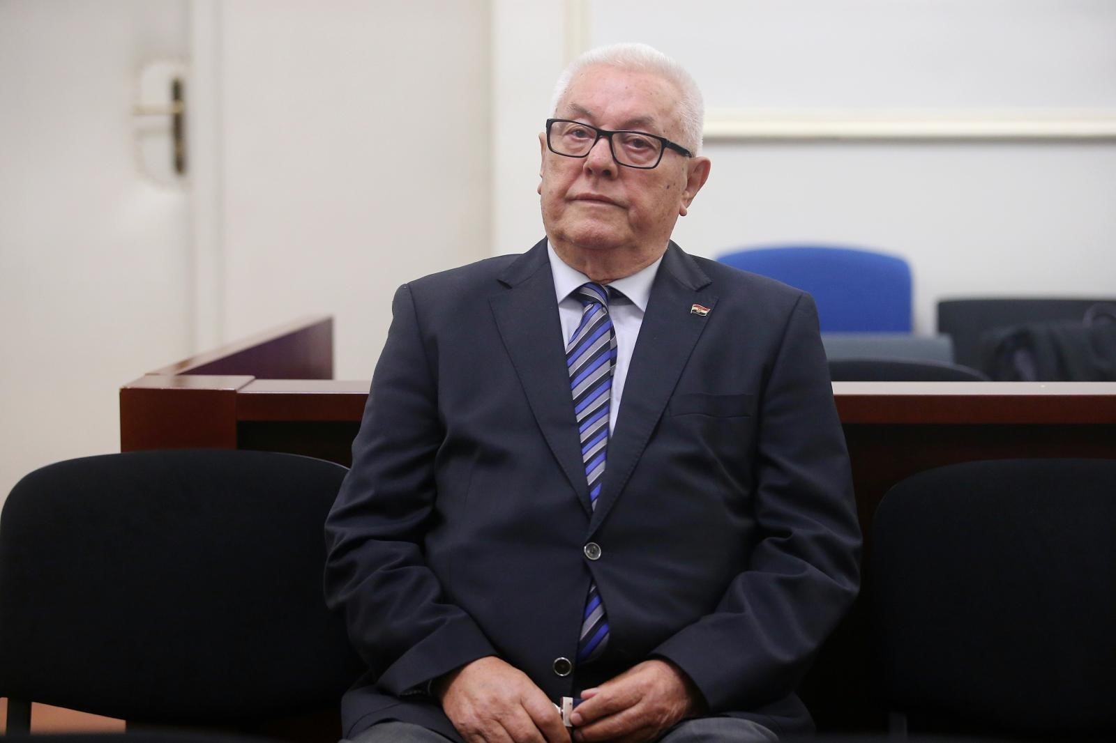 21.10.2019., Zagreb  - Sudjenje Ivi Sanaderu na Zupanijskom sudu na kojem svjedoci Luka Bebic. 
Photo: Dalibor Urukalovic/PIXSELL