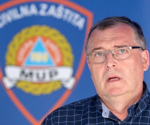 22.07.2020., Zagreb - Konferencija za medije Nacionalnog stozera civilne zastite oko korona virusa odrzana je sjedistu Ministarstva unutarnjih poslova Republike Hrvatske. Krunoslav Capak. 
Photo: Goran Stanzl/PIXSELL
