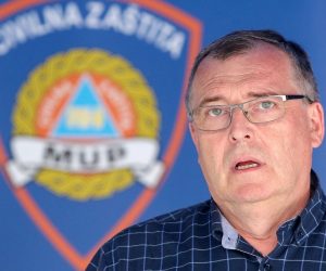 22.07.2020., Zagreb - Konferencija za medije Nacionalnog stozera civilne zastite oko korona virusa odrzana je sjedistu Ministarstva unutarnjih poslova Republike Hrvatske. Krunoslav Capak. 
Photo: Goran Stanzl/PIXSELL