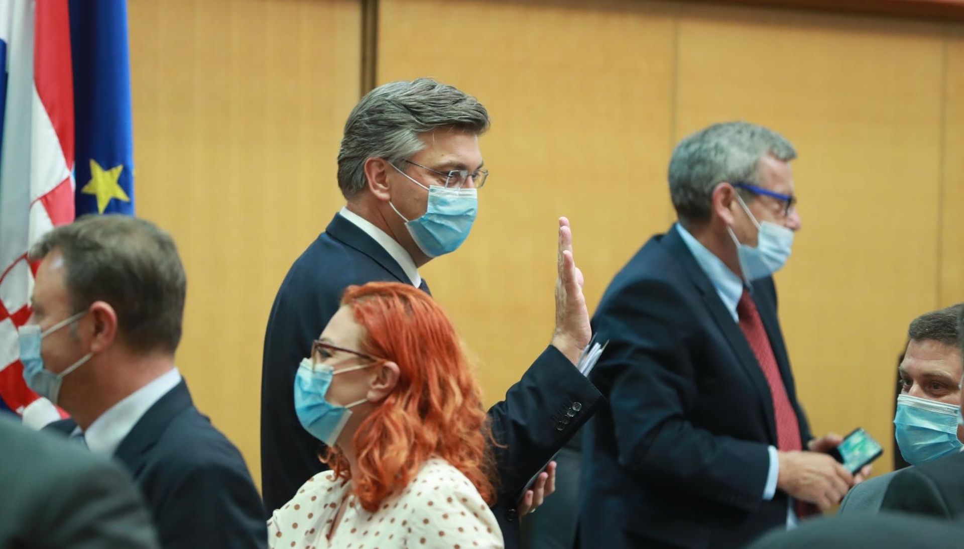 23.07.2020.Zagreb - Nakon cijelog dana rasprave: Sa 76 glasova za zastupnici podržali novu Vladu Andreja Plenkovica

Photo: Sanjin Strukic/PIXSELL