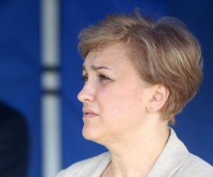 24.06.2020., Zagreb - Nacionalni stozer civilne zastite odrzao je konferenciju za medije o najnovijim detaljima sirenja koronavirusa u Hrvatskoj. Pomocnica ravnatelja za medicinu rada i voditeljica Sluzbe Hrvatskog zavoda za javno zdravstvo Marija Bubas Photo: Marin Tironi/PIXSELL