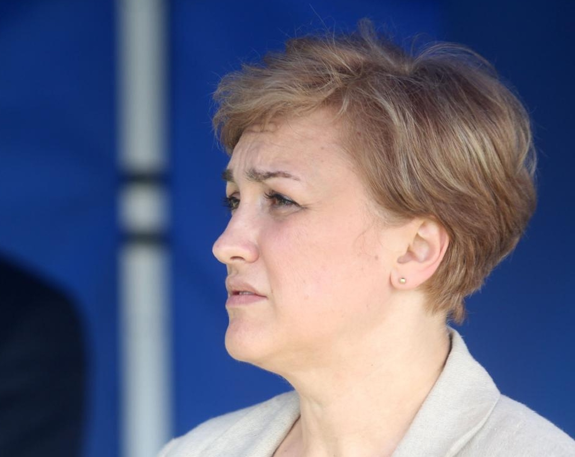 24.06.2020., Zagreb - Nacionalni stozer civilne zastite odrzao je konferenciju za medije o najnovijim detaljima sirenja koronavirusa u Hrvatskoj. Pomocnica ravnatelja za medicinu rada i voditeljica Sluzbe Hrvatskog zavoda za javno zdravstvo Marija Bubas Photo: Marin Tironi/PIXSELL