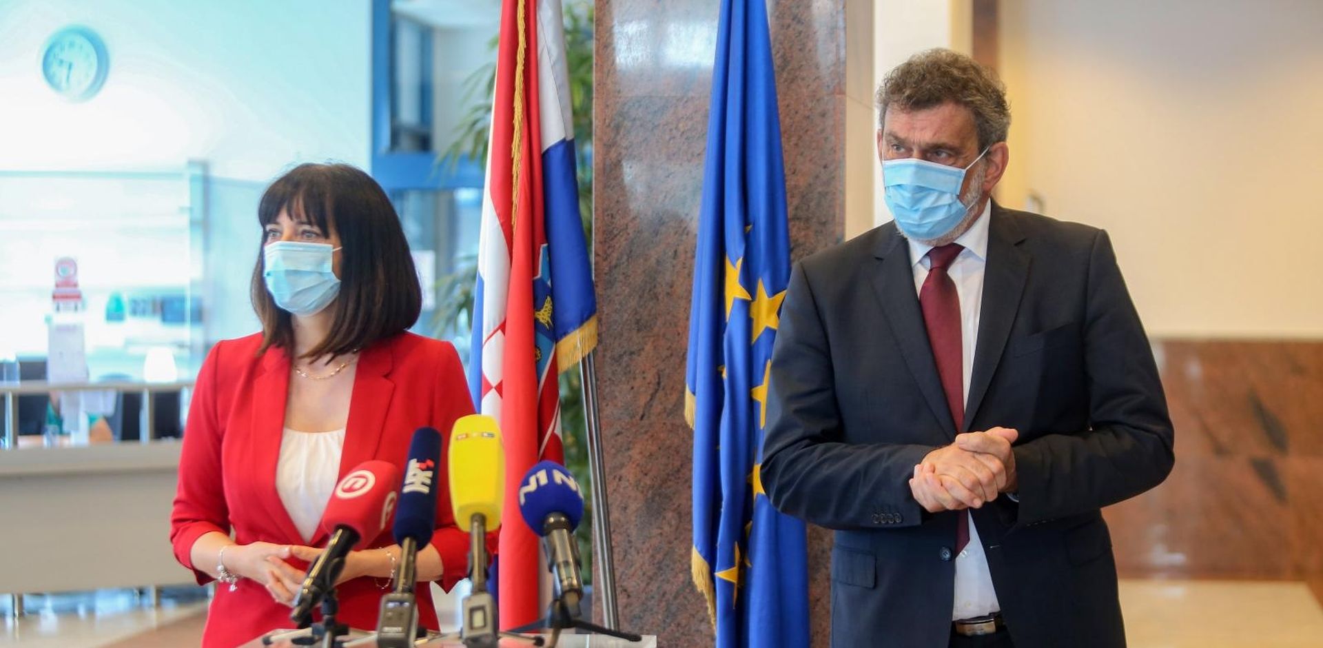 24.07.2020., Zagreb - U Ministarstvu znanosti i obrazovanja odrzalaat se primopredaja duznosti izmedju Blazenke Divjak i novog ministra Radovana Fuchsa.
Photo: Marin Tironi/PIXSELL.