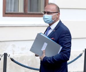 24.07.2020., Zagreb - Prvog radnog dana nove, 15. Vlade RH ministri dolaze u Banske dvore na sjednicu Uzeg kabineta.
Photo: Patrik Macek/PIXSELL