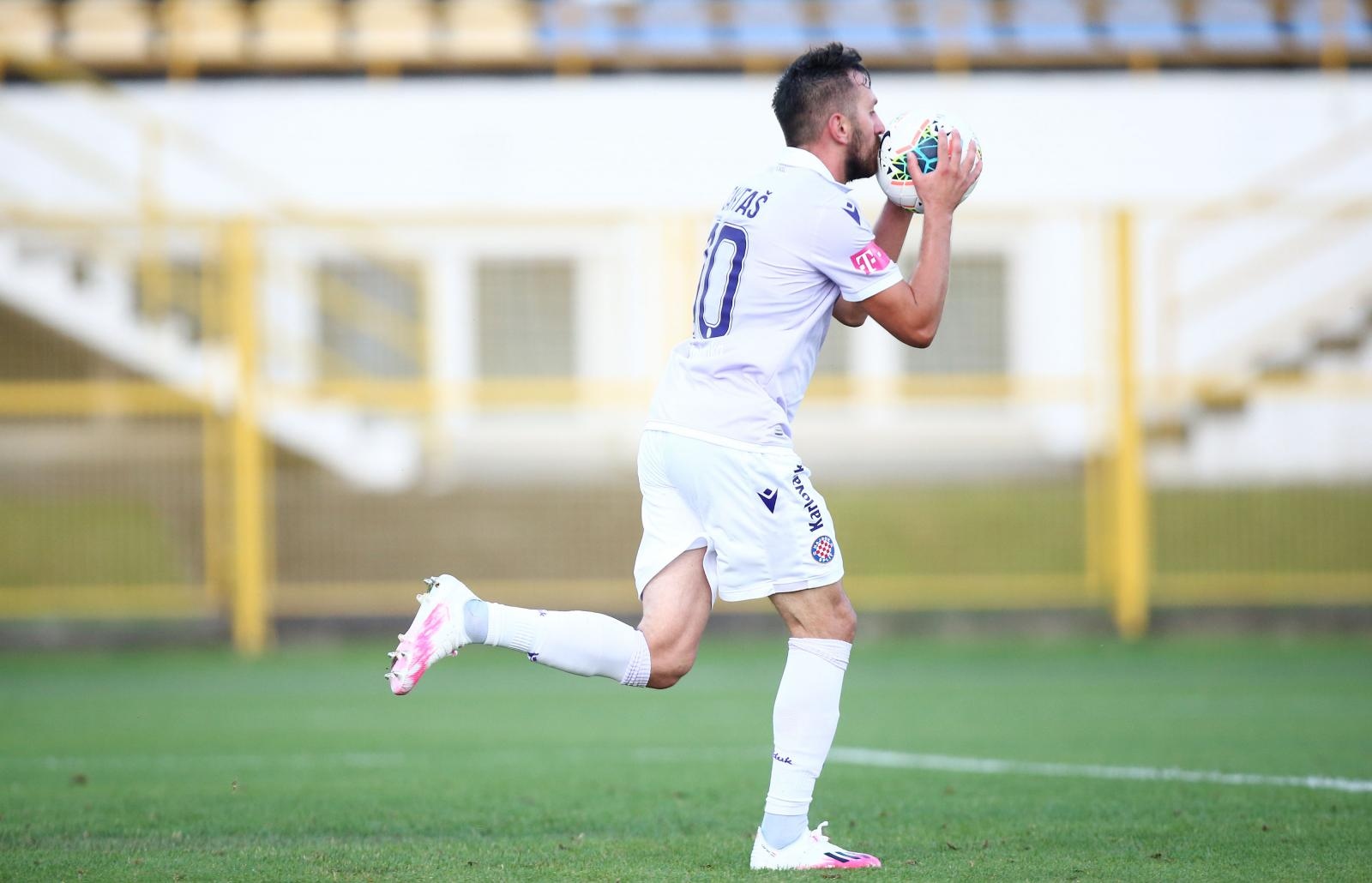 25.07.2020., stadion Ivan Laljak-Ivic, Zapresic - Hrvatski Telekom Prva liga, 36. kolo, NK Inter Zapresic - HNK Hajduk. Mijo Caktas.
Photo: Matija Habljak/PIXSELL