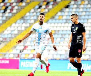 25.07.2020., Stadion Rujevica, Rijeka - Hrvatski Telekom Prva liga, 36. kolo, HNK Rijeka, NK Istra 1961. Antonio Mirko Colak. 
Photo: Goran Kovacic/PIXSELL