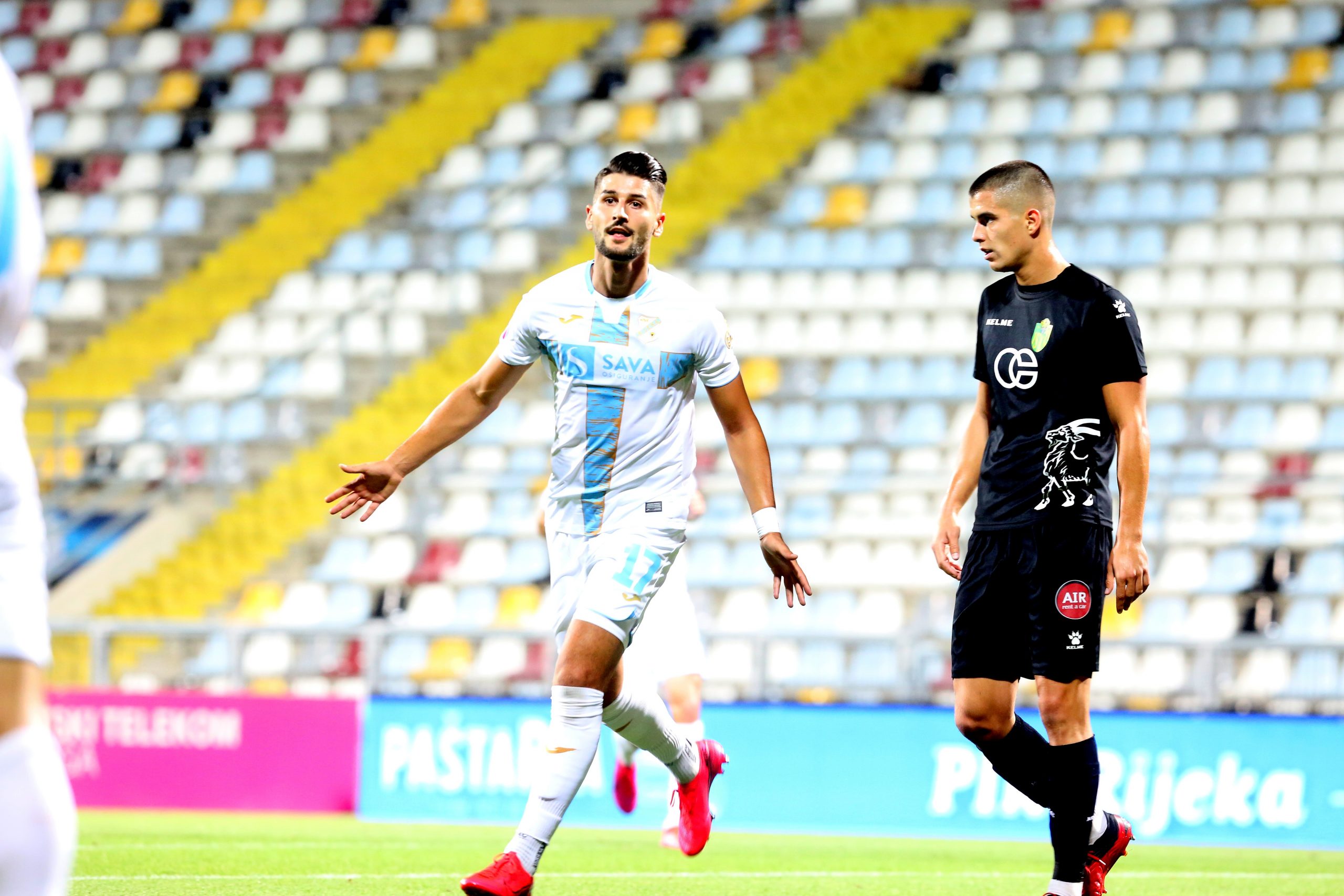 25.07.2020., Stadion Rujevica, Rijeka - Hrvatski Telekom Prva liga, 36. kolo, HNK Rijeka, NK Istra 1961. Antonio Mirko Colak. 
Photo: Goran Kovacic/PIXSELL