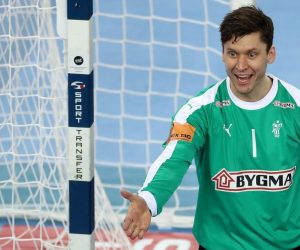 26.01.2018., Arena Zagreb, Zagreb - Europsko rukometno prvenstvo, polufinale, Danska - Svedska.Niklas Landin Jacobsen
Photo: Igor Kralj/PIXSELL