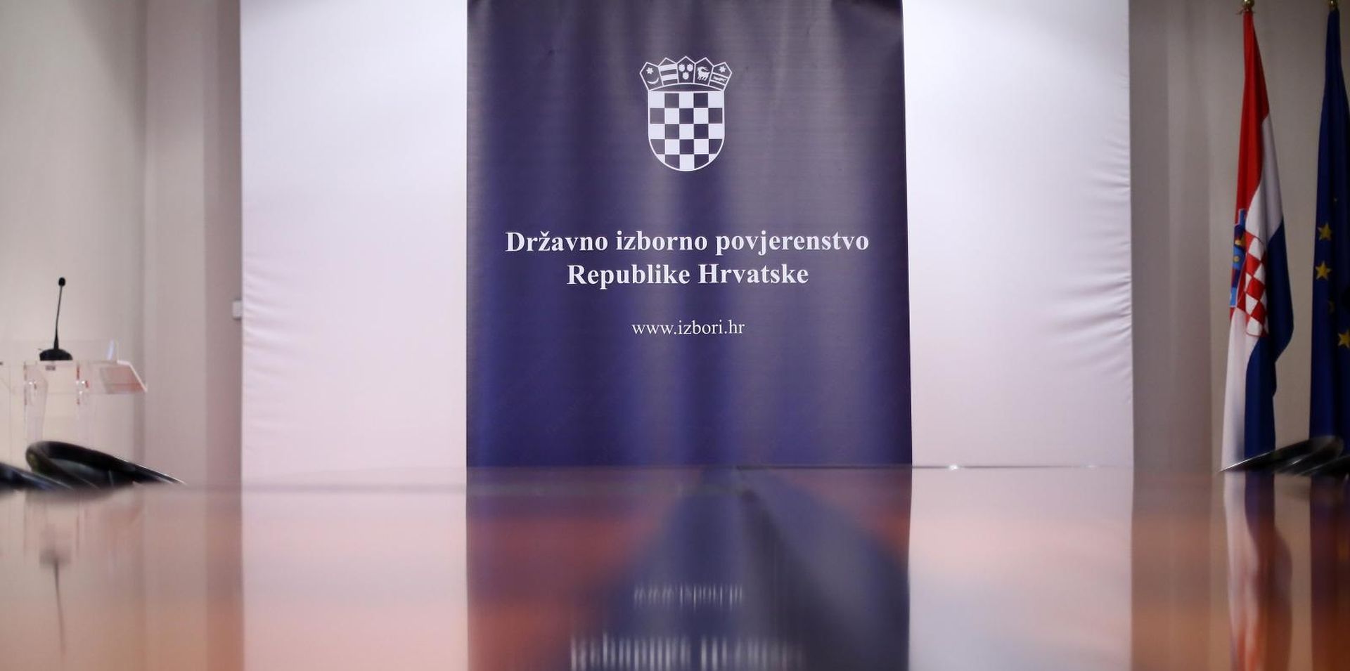 26.05.2019., Zagreb - U 23 sata, Drzavno izborno povjernstvo objavilo je prve nesluzbene rezultate Europskih izbora. 
Photo: Borna Filic/PIXSELL