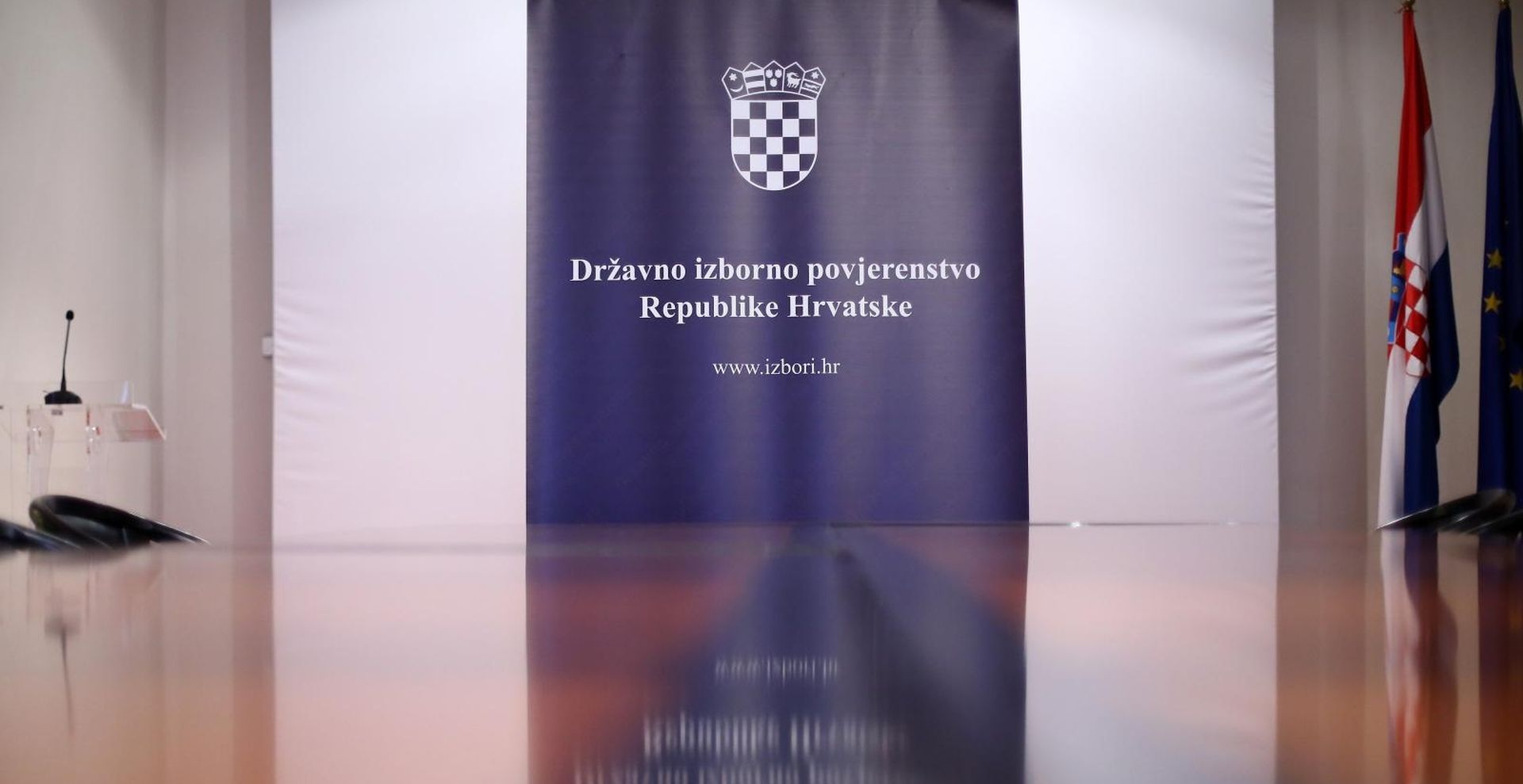 26.05.2019., Zagreb - U 23 sata, Drzavno izborno povjernstvo objavilo je prve nesluzbene rezultate Europskih izbora. 
Photo: Borna Filic/PIXSELL