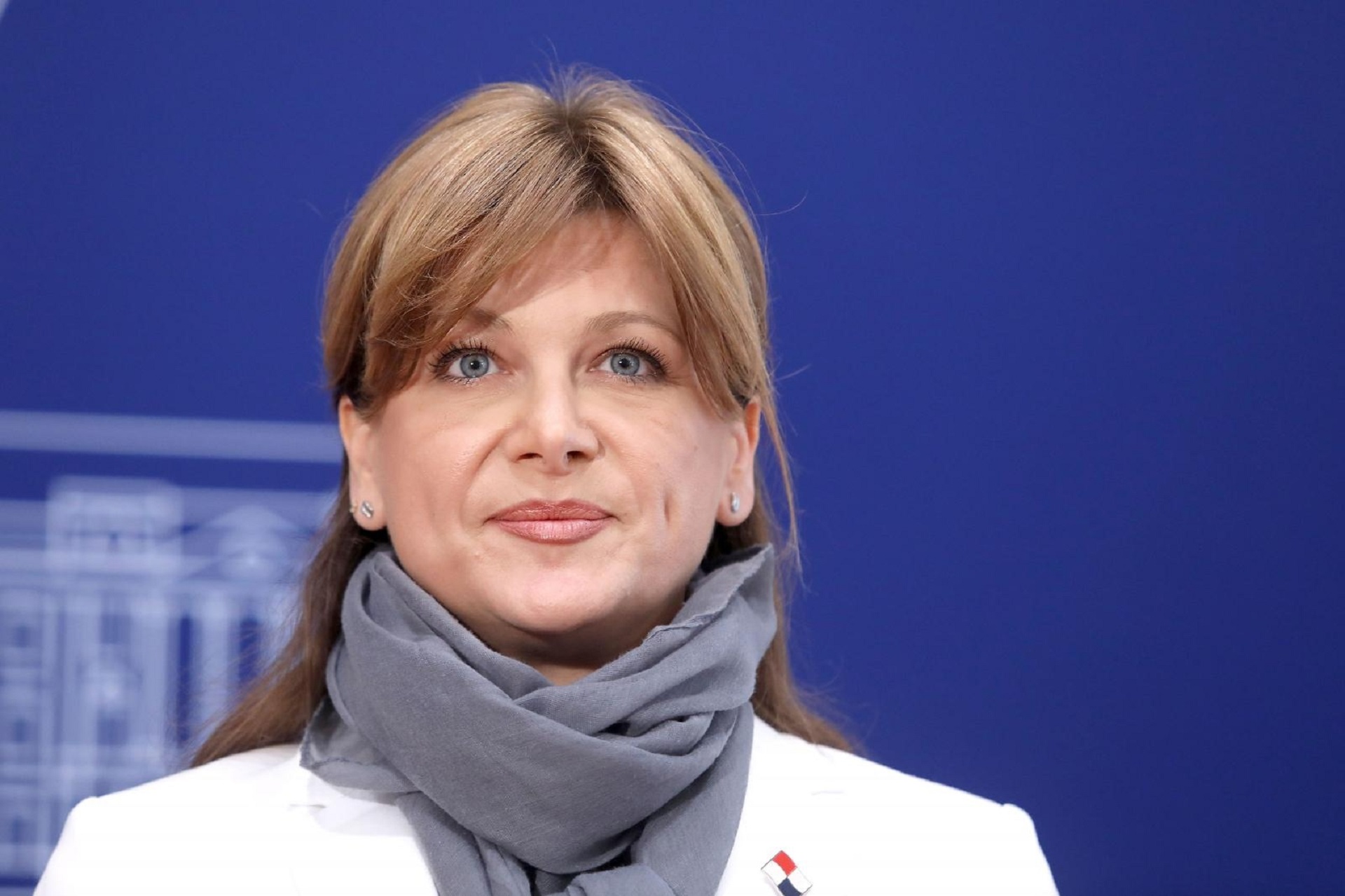 27.07.2020., Zagreb - Konferencija za medije Kluba zastupnika Domovinskog pokreta o temi: "Koalicija HDZ-a i SDSS-a". Karolina Vidovic Kristo. Photo: Patrik Macek/PIXSELL