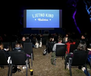 28.05.2020.,Split - Projekcijom filma Sinonimi izraelskog redatelja Nadava Lapida otvorena nova sezona ljetnog kina Bacvice.
Photo:Ivo Cagalj/PIXSELL