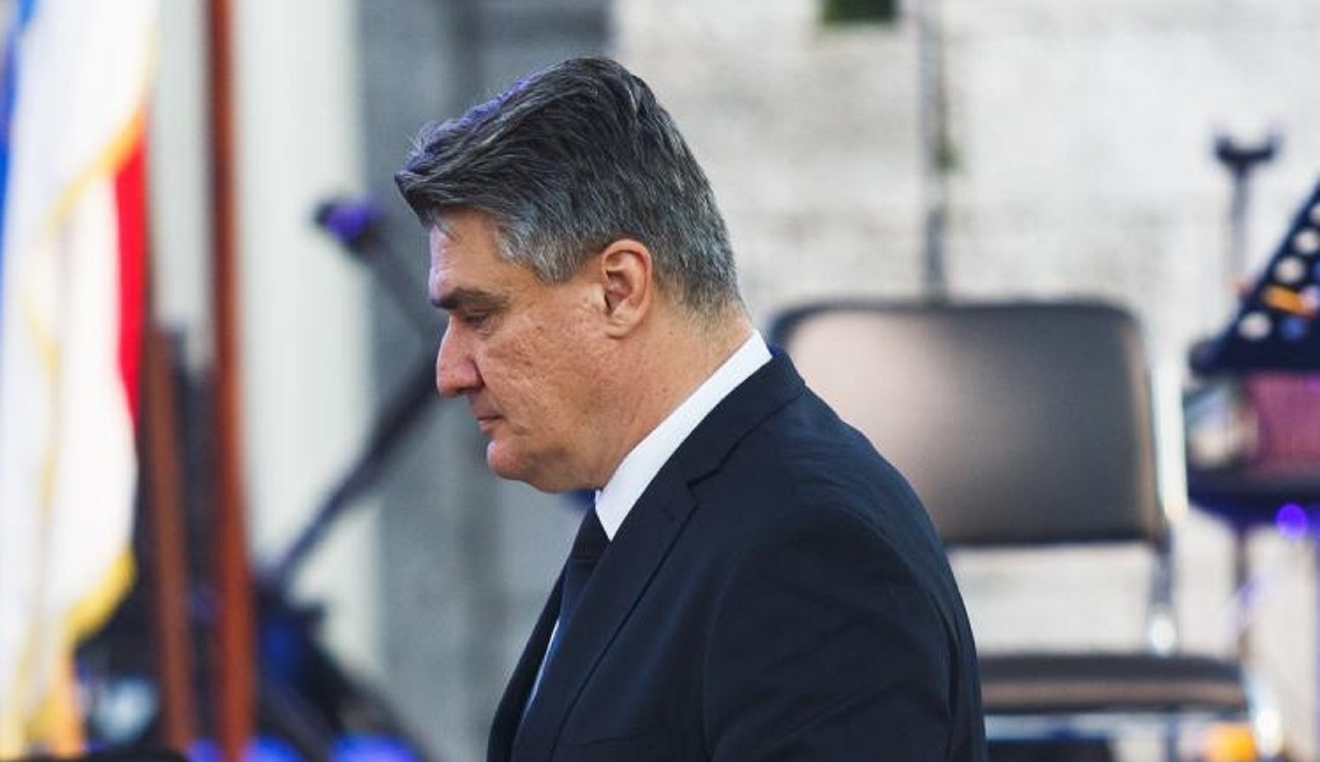 28.07.2020., Vela Luka - Predsjednik republike Zoran Milanovic obisao je  i razgledao izlozbu Oliver u Luci Luka u Oliveru, te sudjelovao na svacanoj sjednici  Opcinskog vijeca Vele Luke na otoku Korculi. Photo: Marko Dimic/PIXSELL
