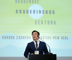 29.06.2020., Zagreb, Konferencija Buducnost gradjevinskog sektora. Zeljko Uhlir, drzavni tajnika Ministarstva graditeljstva i prostornog uredjenja RH
Photo: Emica Elvedji/PIXSELL