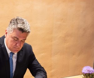 29.06.2020., Svetvincenat - Predsjednik Republike Zoran Milanovic sudjelovao je na svecanosti otvaranja Kastela Morosini-Grimani u opcini Svetvincenat. Photo: Srecko Niketic/PIXSELL