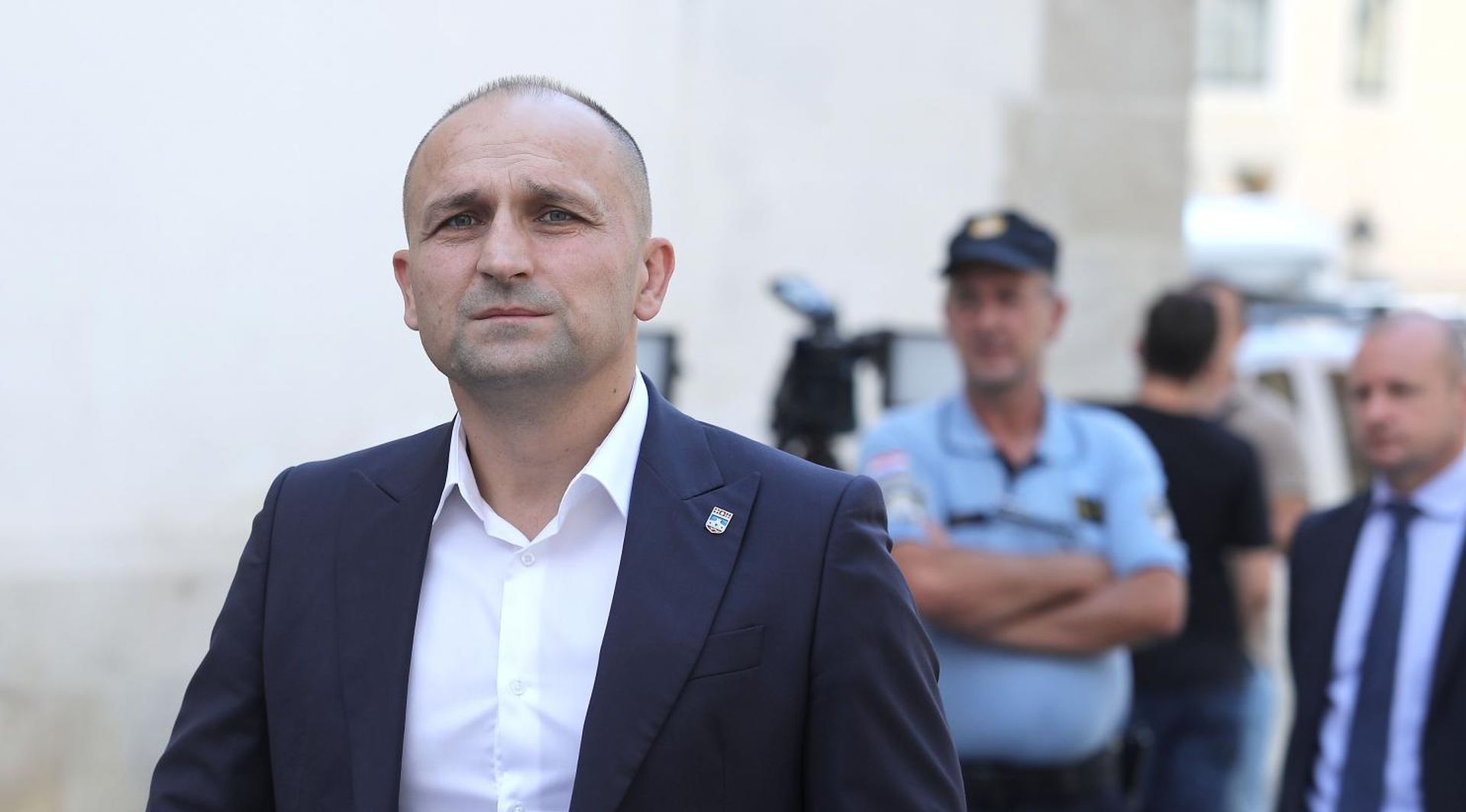 20.07.2020., Zagreb - Brojni drzavni duznosnici dosli su danas u Banske dvore. Ivan Anusic. 
Photo: Patrik Macek/PIXSELL