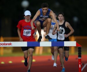 Zagreb, 09.08.2020 -  Prvenstvo Hrvatske za seniore i seniorke u atletici. Na fotografiji Bruno Belčić. foto HINA/ Daniel KASAP/ dk