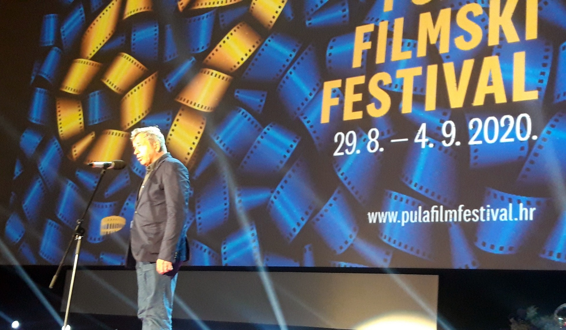 Pula, 29.08.2020. - Projekcijom filma "Mare" redateljice Andreje take otvoren je 67. Pulski filmski festival. 
foto HINA/ Daniel SPONZA/ ml