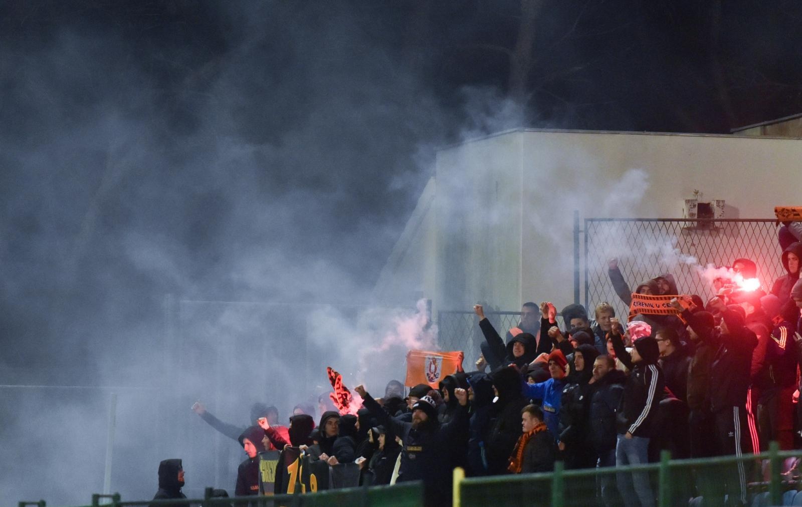 03.12.2019., stadion Subicevac, Sibenik - Utakmica cetvrtfinala hrvatskog nogometnog kupa, HNK Sibenik - NK Lokomotiva. Photo: Hrvoje Jelavic/PIXSELL