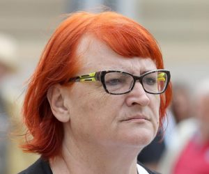04.06.2020., Zagreb - Na konferenciji za medije odrzanoj izpred Banskih dvora predstavljena je koalicija stranaka za parlamentarne izbore 2020. koju cine Mozemo!, Nova ljevica, Radnicka fronta, ORaH, Zagreb je nas! i Za grad. 
Photo: Patrik Macek/PIXSELL