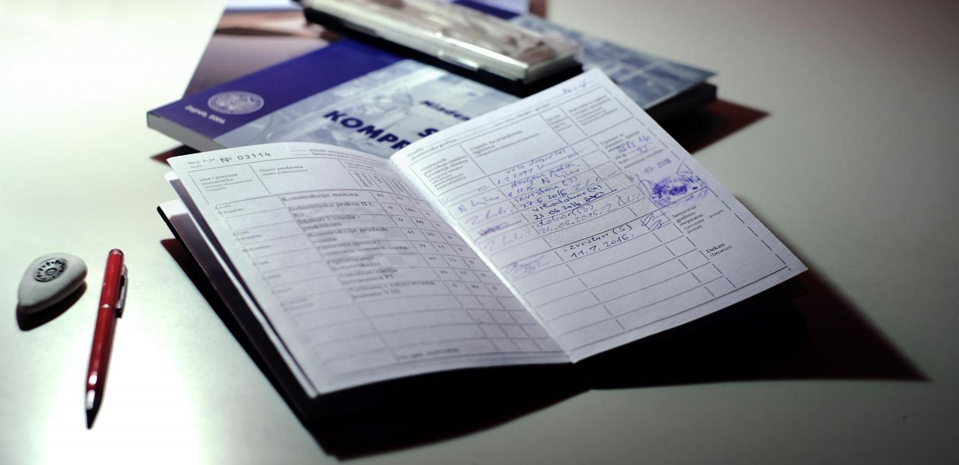 Studentski indeks 04.09.2018., Zagreb - Studentski indeks. 

Photo: Tomislav Miletic/PIXSELL