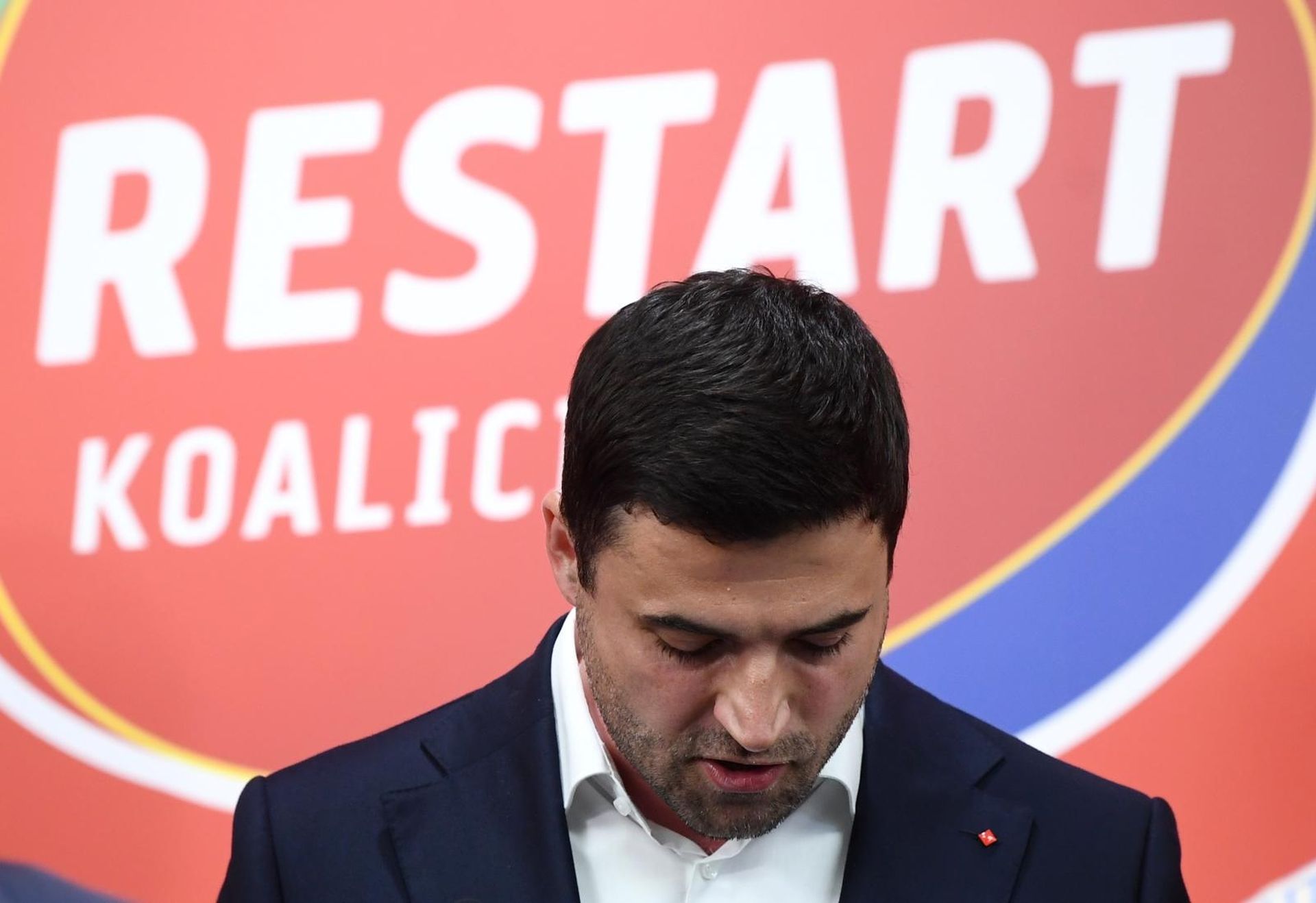 05.07.2020., Zagreb - Docek izbornih rezultata u stozeru Restart koalicije u prostorijama SDP-a na Iblerovom trgu. Photo: Marko Lukunic/PIXSELL